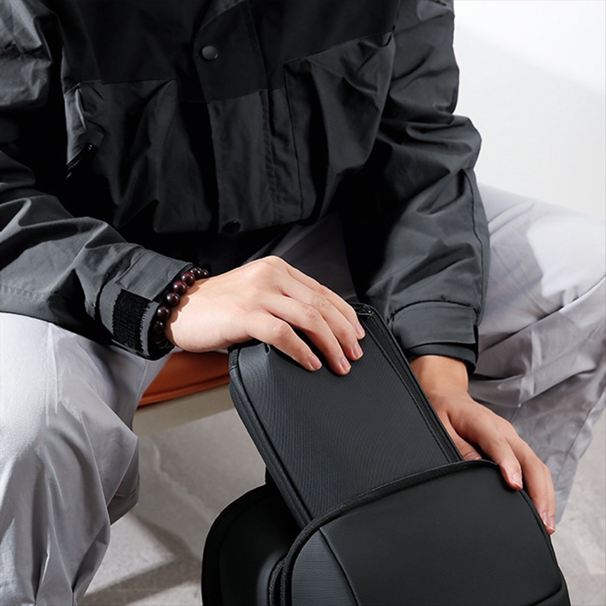 ☶❈＊♥AC1579-Waterproof Tech Pou - Tech Accessories Travel Organizer Pouch 评论和价格