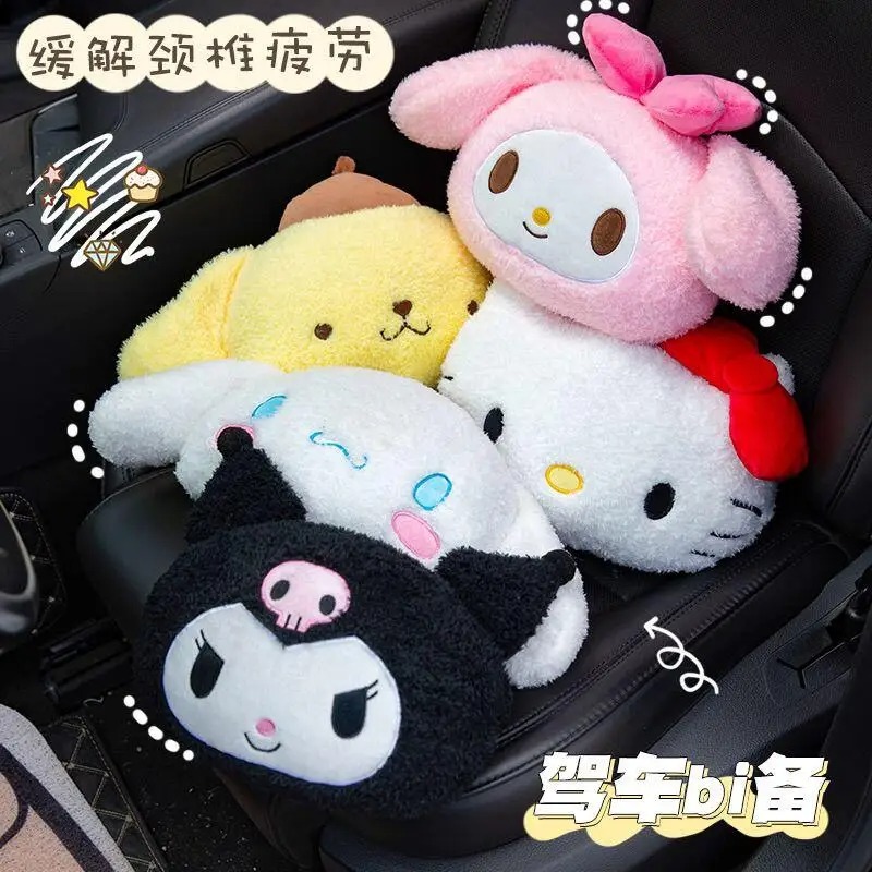Sanrio Car Headrest Neck Pillo - Kawaii Tech Accessories 评论和价格