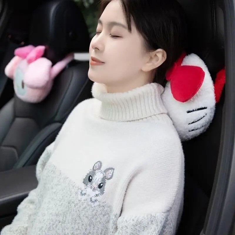 Sanrio Car Headrest Neck Pillo - Kawaii Tech Accessories 评论和价格