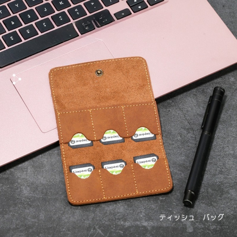 Memory Card Case Pu Leather Mu - Mobile Tech Accessories 评论和价格