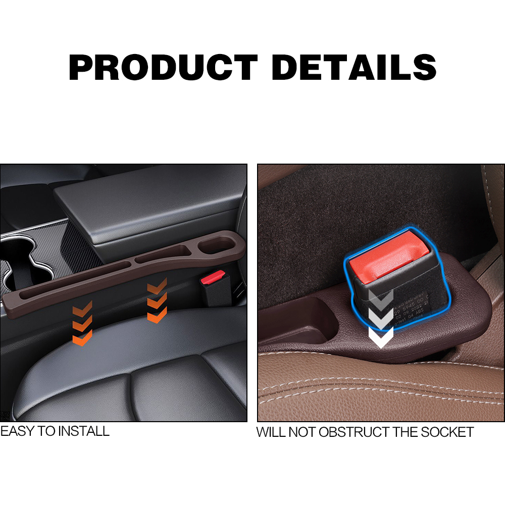 2XPCS New Car Seat Gap Filler  - Tech Car Accessories 评论和价格