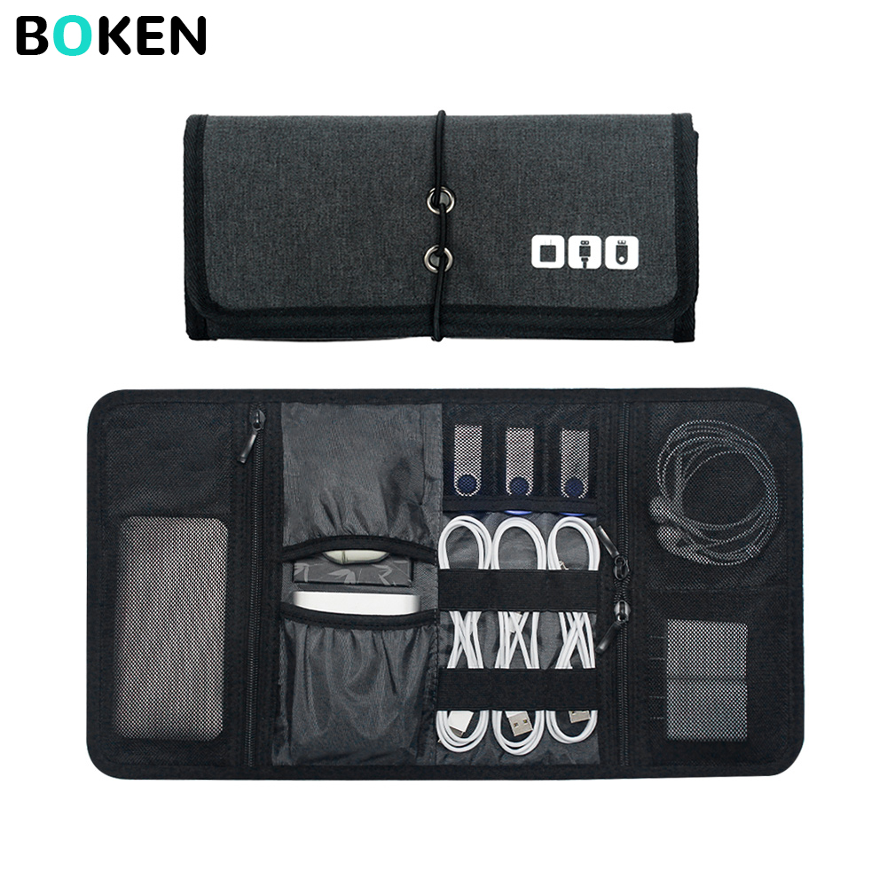 Tech Organizer Bag Cable Stora - Tech Accessories Travel Organizer Pouch 评论和价格