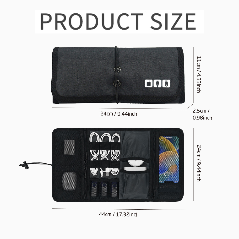 Tech Organizer Bag Cable Stora - Tech Accessories Travel Organizer Pouch 评论和价格